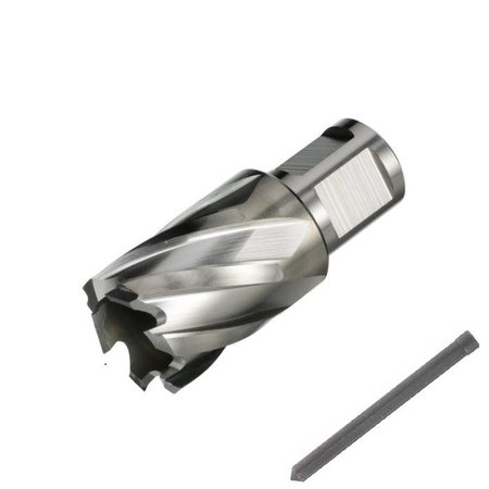 QUALTECH Pilot, For Use With 3 Premium Annular Cutter, Specifications 34 Weldon Shank, 3 L Cut, Right H DWC5-530-925